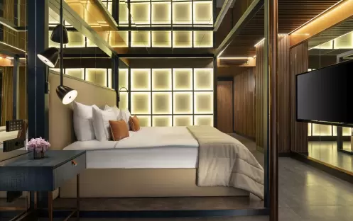 LUJO BODRUM INDIGO LAGUNA CLUB ROOM BED